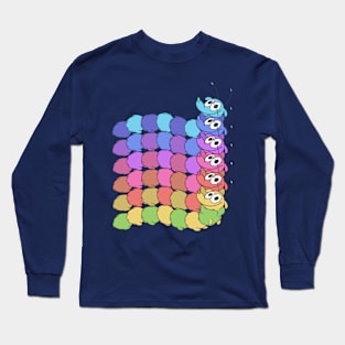 Caterpillar rainbow Long Sleeve T-Shirt